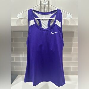 Purple, Nike Dri-Fit Tank. Size Small